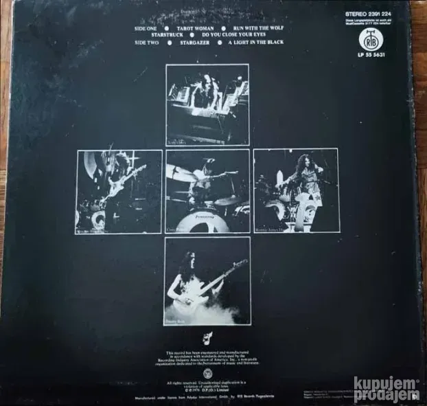 Rainbow-Rising LP (1976)