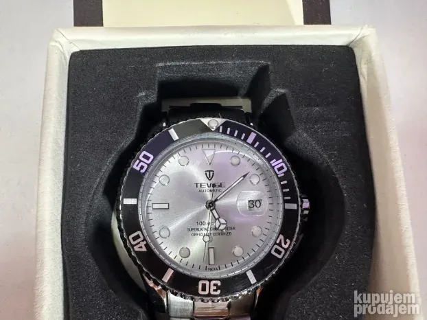 Rorios/Tevise T801 Muski rucni automatski sat 43mm