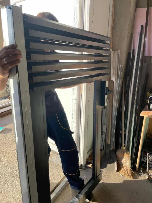 Aluminijumski ram: KAPIJA bez čekanja- PEŠAČKA