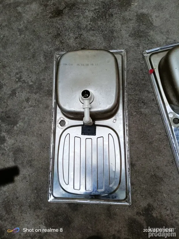 Sudopera franke sa  rupom za slavinu 43x86