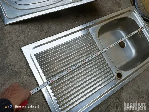 Sudopera franke sa  rupom za slavinu 43x86