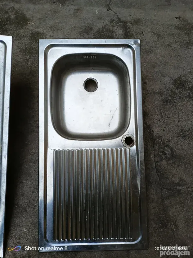 Sudopera franke sa  rupom za slavinu 43x86