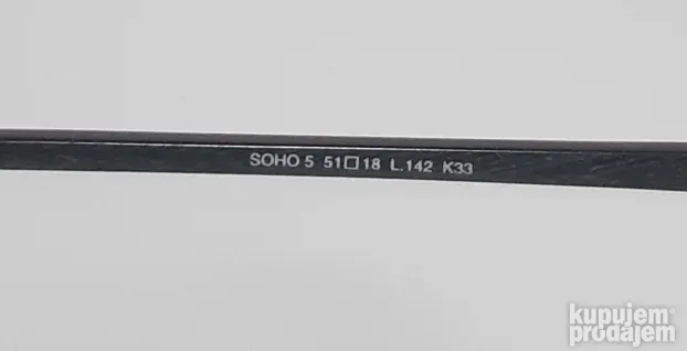 OXIBIS Soho 5 France dioptrijski okvir NOVO