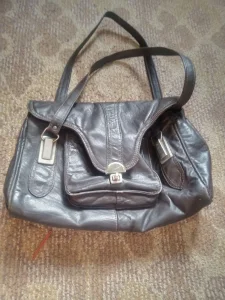 Braon kožna ženska mekana lagana torba