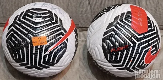 Polovne NIKE lopte sa FIFA PRO sertifikatom preko 5000 din.