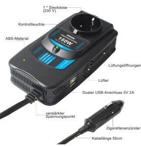 Pretvarac napona Auto Inverter Konvektor Auto
