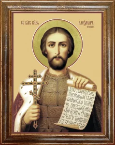 икона свети кнез Александар Невски 3.