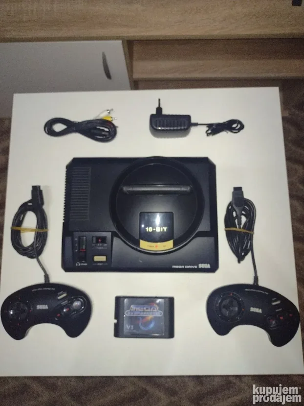 Sega Mega Drive Original sa svim dodacima i Full igrama!