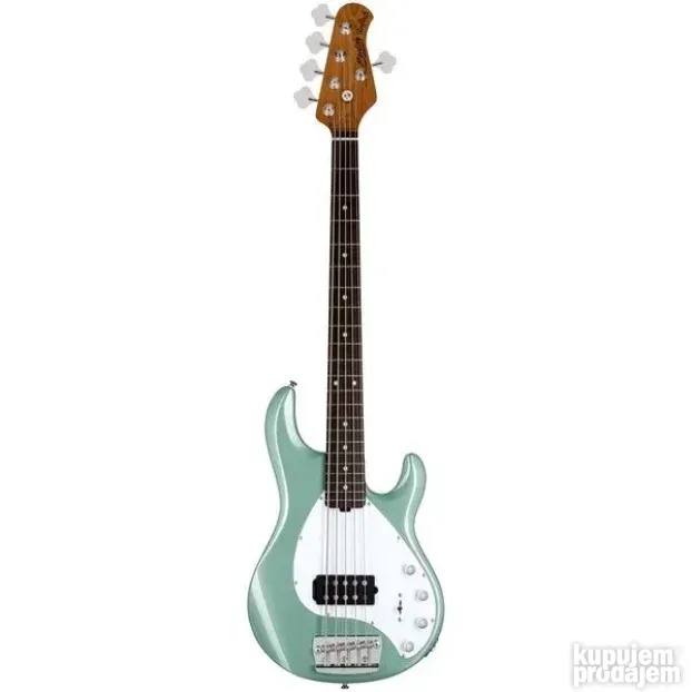 Sterling by Music Man StingRay RAY35 Dorado Green Gitara