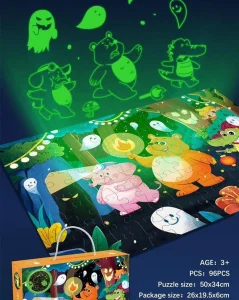 svetelce magicne puzle Medvedici