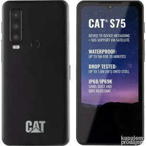 Cat S75 Satellite Phone 6GB / 128GB Black