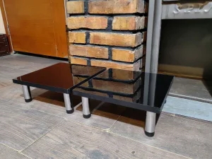 Stalci za zvucnike Visoki sjaj crni (model1)