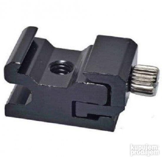 Stopa hot shoe sa stezanjem adapter na ženski navoj 1/4" inč