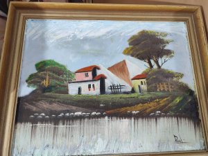 Slika 57x46cm Italija  ,384,
