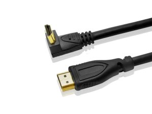 HDMI kabl 4K/1,8m dužina konektor pod uglom od 90 pozlaćeni