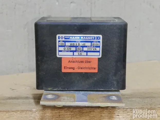 Elektromagnet 220 V - KupujemProdajem