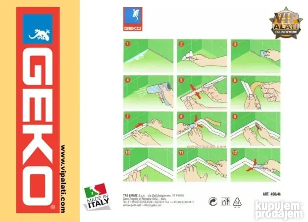 samolepljiva silikonska traka GEKO SANY