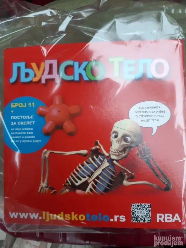 Ljudsko telo- svi brojevi raspolozeni