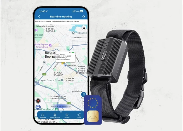 GPS za Stoku GPS Traker GPS Ogrlica za Pse Lokator TK935 909