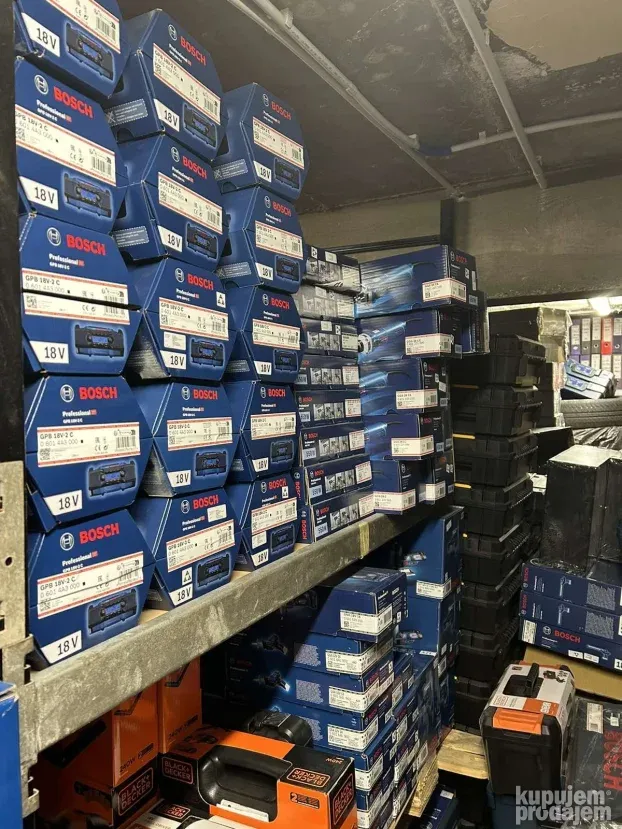 DeWALT i BOSCH aku i električni alat ovlašćeni uvoznik