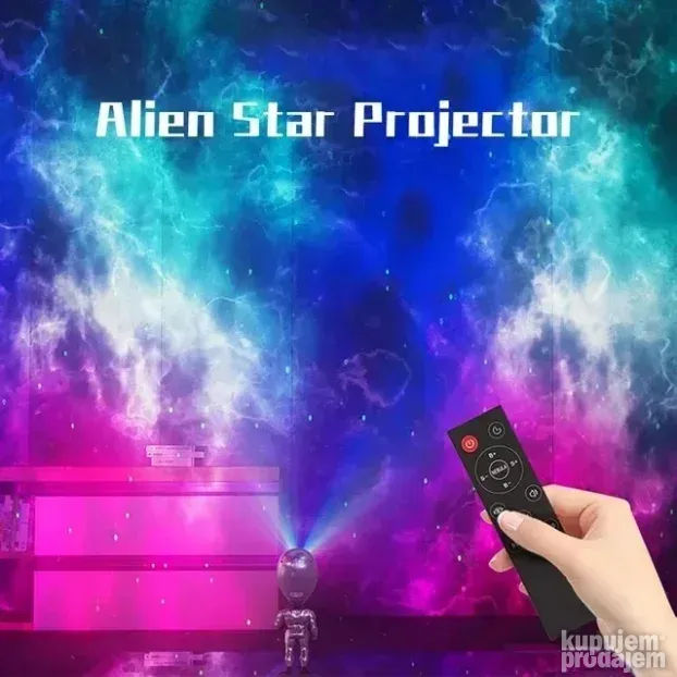 VG Projektor Vanzemaljac Zvezdano Nebo Nebula