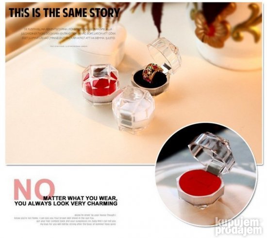 Kutijica za nakit  prizmaticna