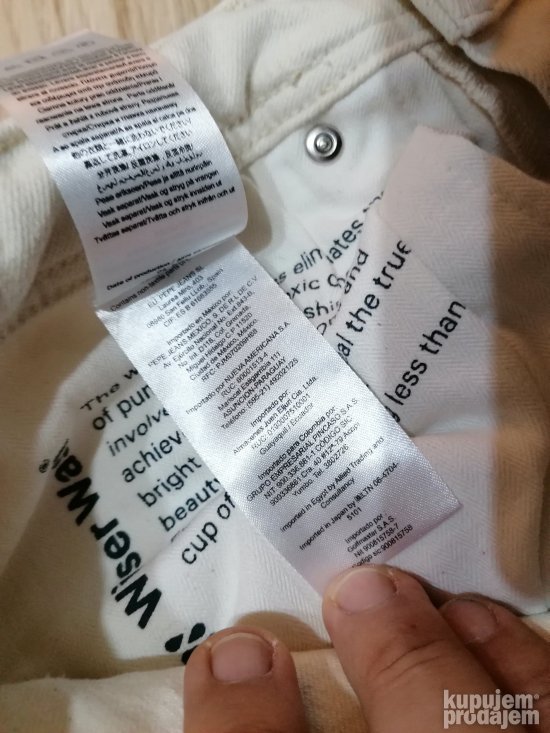 1000 - PEPE Jeans London STANLEY farke 32/32 TOP Kao Nove