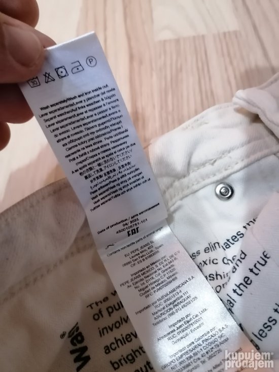 1000 - PEPE Jeans London STANLEY farke 32/32 TOP Kao Nove