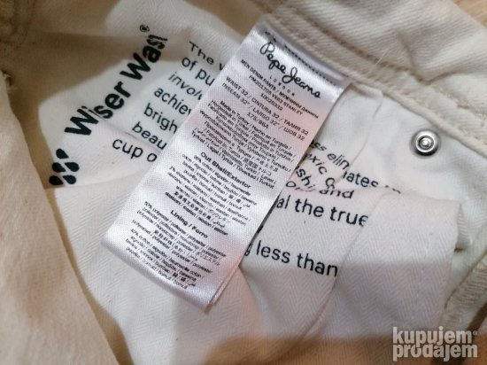 1000 - PEPE Jeans London STANLEY farke 32/32 TOP Kao Nove