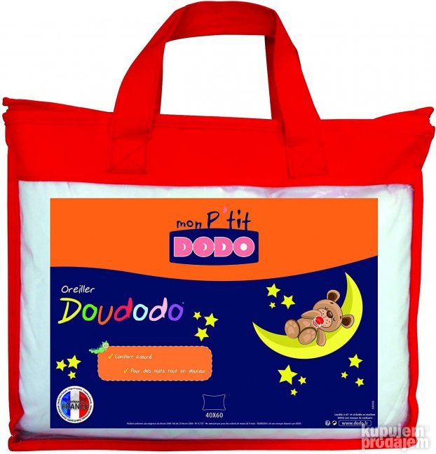 Jastuk za Bebe 60x40cm Dodo