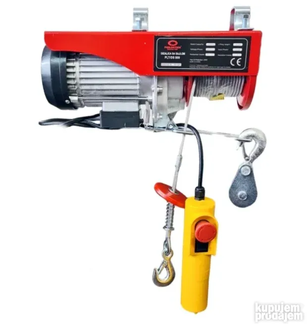 Vrabac dizalica 400/800kg PROLINETECH PLT/DS 800
