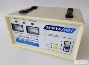 Korektor napona JACKY 5.5 kW (5500 VA)