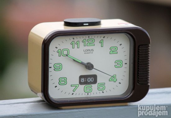 LORUS budilnik Ref. LQP 696 Y