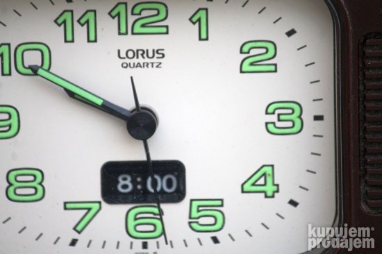 LORUS budilnik Ref. LQP 696 Y