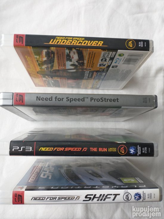 PS3 - Need For Speed - 8 Razlicitih Igara