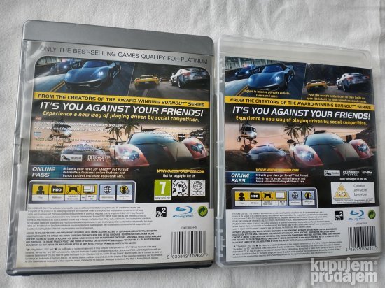 PS3 - Need For Speed - 8 Razlicitih Igara