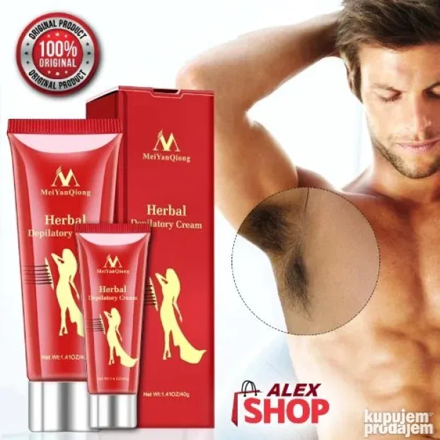 Potpuno prirodna korejska BILJNA krema za depilaciju