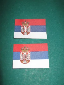 Zastavice Srbije 2 komada