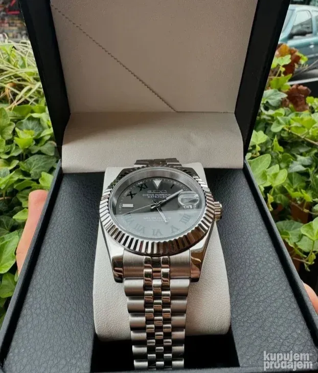 Seiko Mod Datejust Wimbledon (ODMAH DOSTUPAN! omaž Rolex)