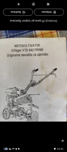 Motokultivator VILLAGER VTB 842 PRIME