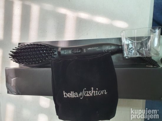 Toplotna Cetka za Ispravljanje i Uvijanje Kose Bella-Fashion