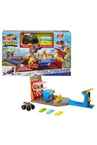Hot Wheels monster truck set sa ispaljivačem! NOVO!
