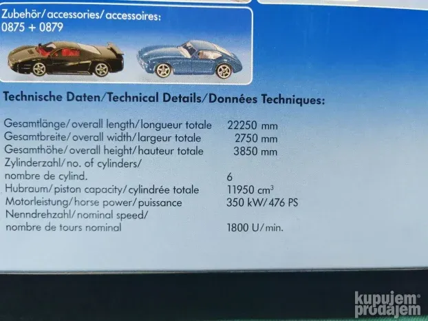 Siku - Autotransporter - 1:50