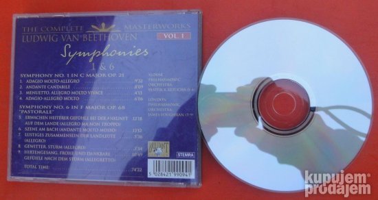 Beethoven Vol 1 Symphonies 1 & 6 Betoven