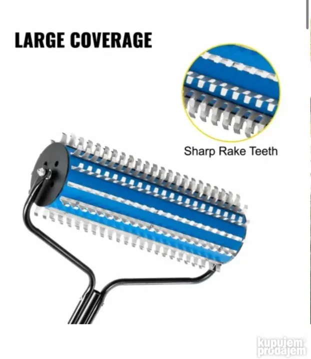 Valjkasta grabulja za korov