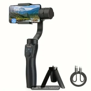 F8 3-Axis bluetooth Gimbal za mobilni telefon VAKUM novo