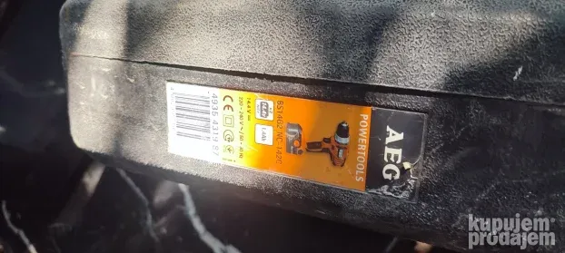 kofer plasticni za aku.busilicu aeg 14,4v.