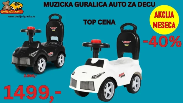 Auto guralica autic za decu