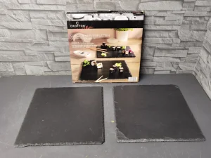 Crofton Kamene ploce za serviranje predjela SET 33,5x33,5cm