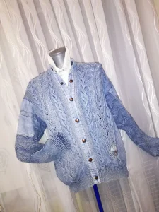 plav džemper jakna DENMNIT vel.L-XL